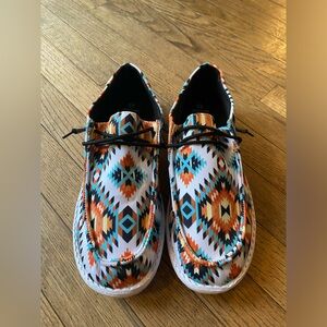 Boat Shoes ( Southwest Pattern )